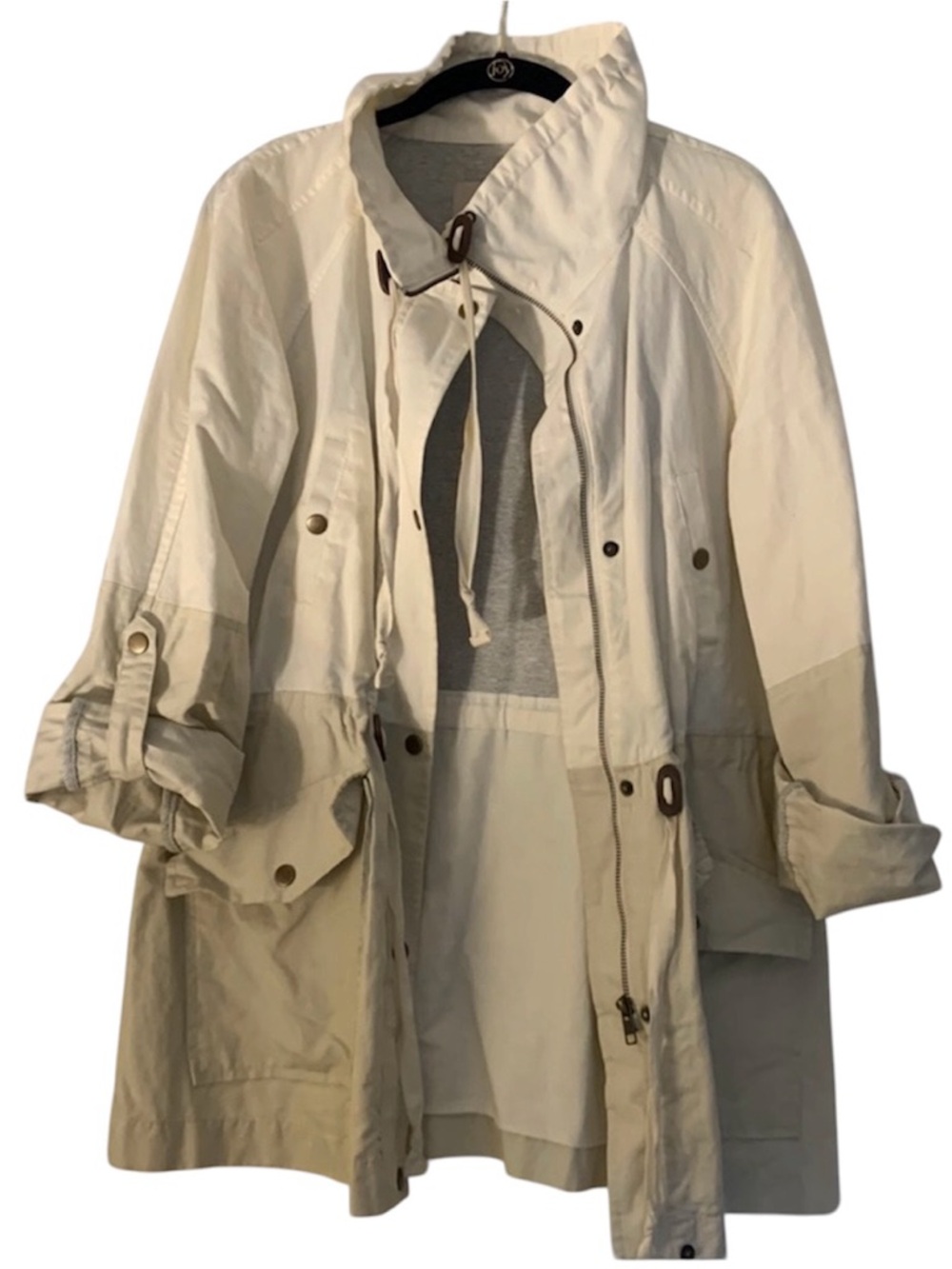 LOFT Cream Utility Anorak Jacket - Picture 2 of 6
